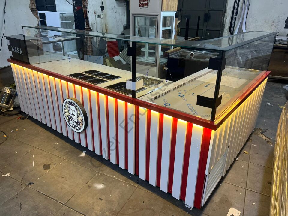 L Tipi Soğutmalı Çiğköfte Reyonu 500 CM