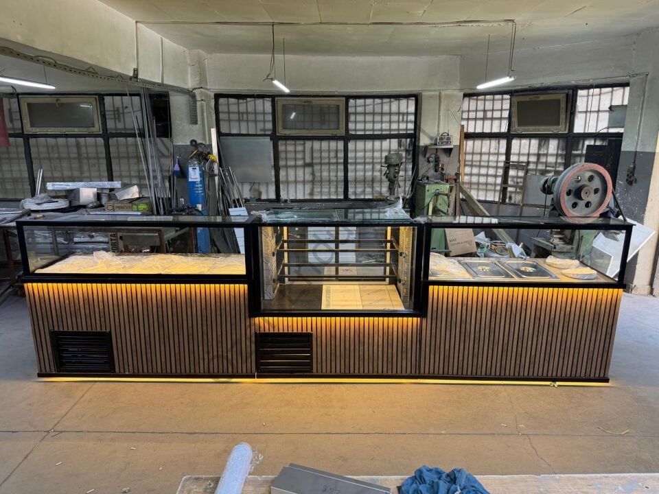 450 CM Restoran Salatbar Benmari Seti