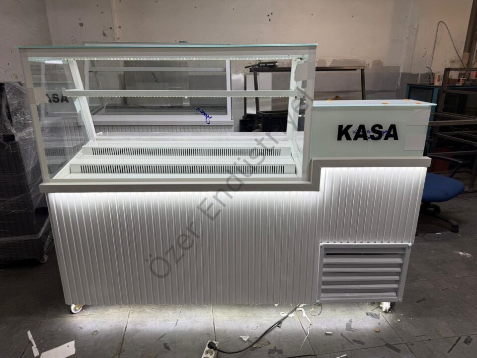 Yeni Nesil Soğutmalı Waffle Dolabı ve Kasa Bankosu