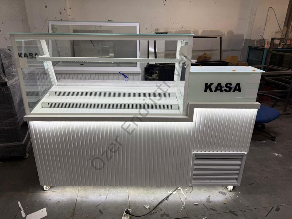 Yeni Nesil Soğutmalı Waffle Dolabı ve Kasa Bankosu