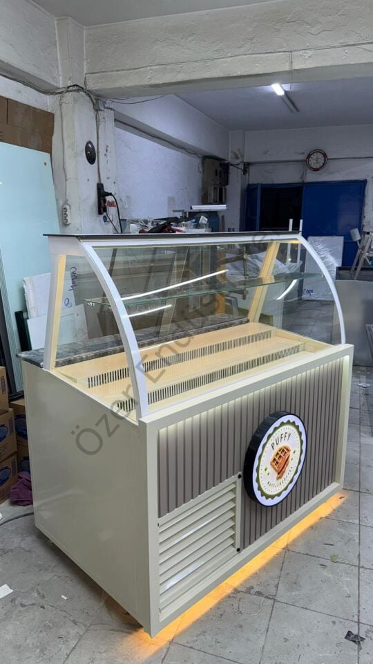 130 Cm Soğutmalı Waffle Dolabı