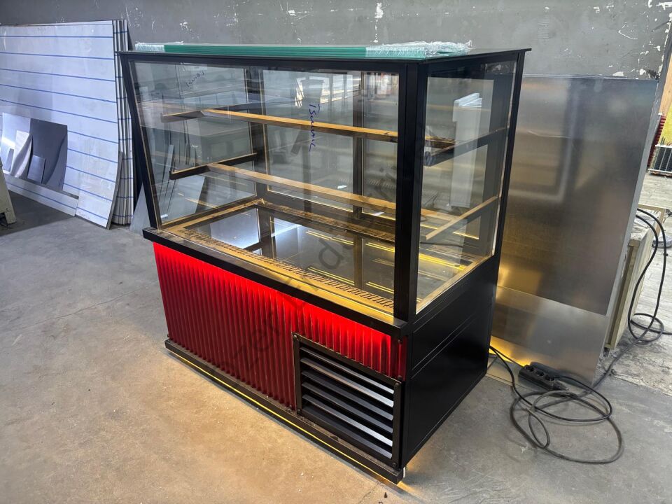 120 Cm Pasta Teşhir Dolabı