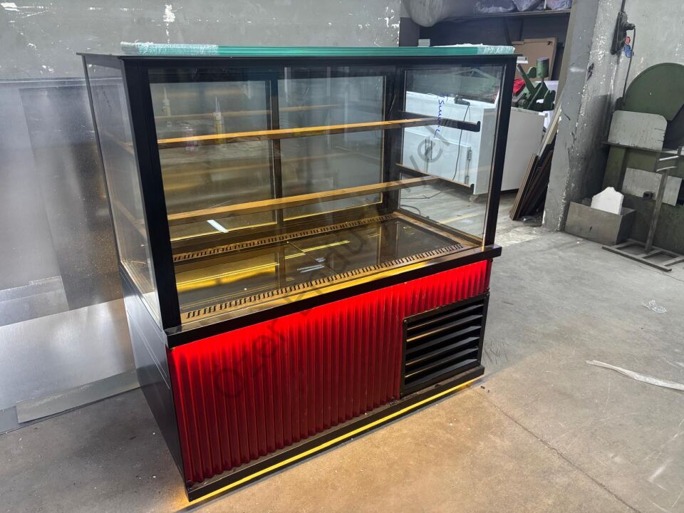 120 Cm Pasta Teşhir Dolabı