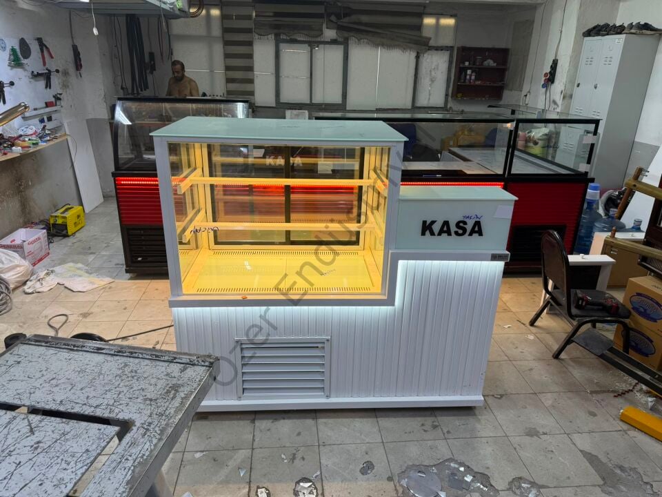 150 cm Kasalı Soğutmalı Pasta Teşhir Dolabı