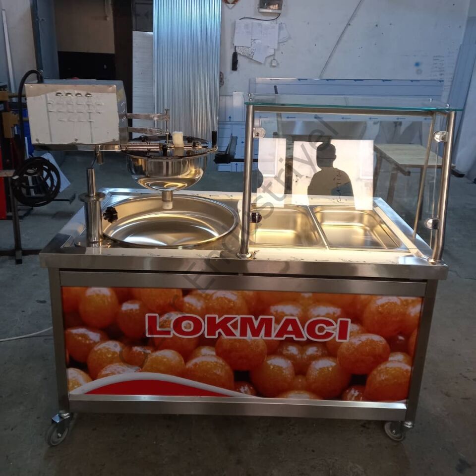 Gazlı Otomatik Lokma Tezgahı 150 cm İzmir ve Saray
