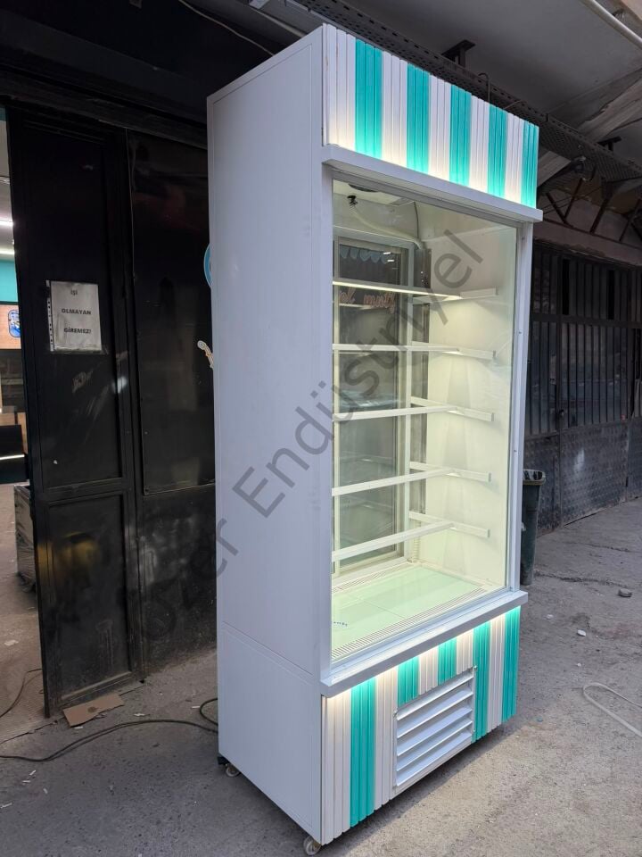 230 cm Yüksek Dikey Pasta Dolabı | Tavan Soğutmalı