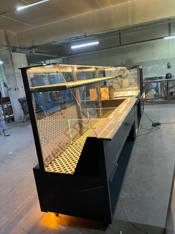 450 Cm Ekmek Börek ve Pasta Teşhir Reyonu