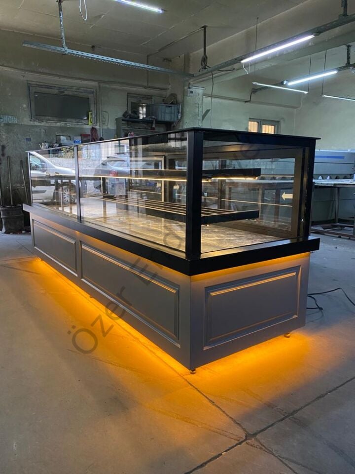 250 cm Yeni Nesil Isıtmalı Baklava Tezgahı
