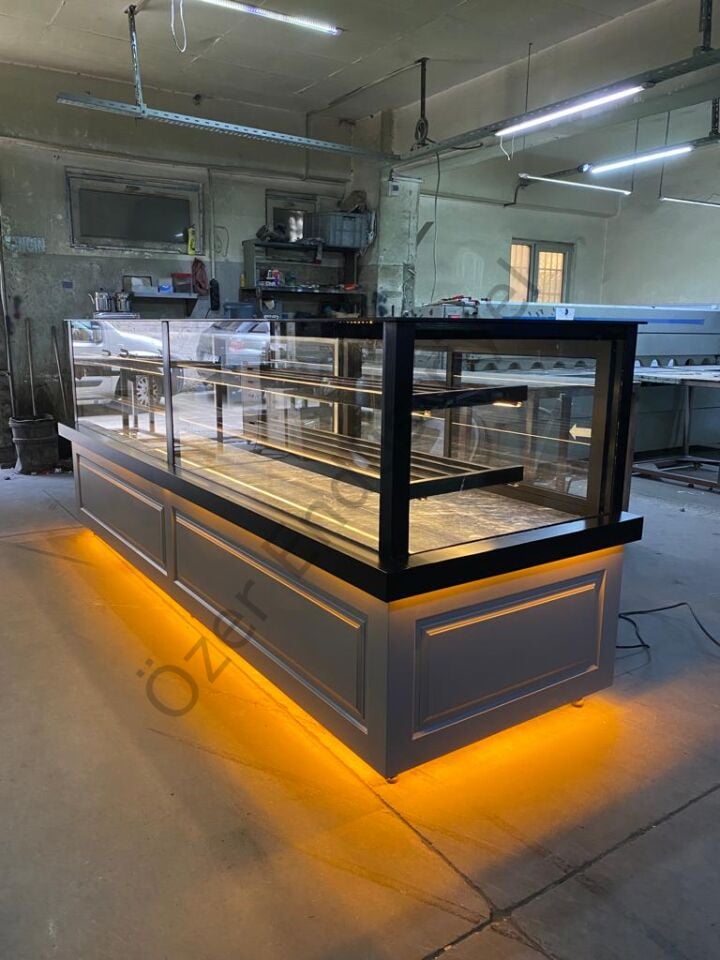 250 cm Yeni Nesil Isıtmalı Baklava Tezgahı