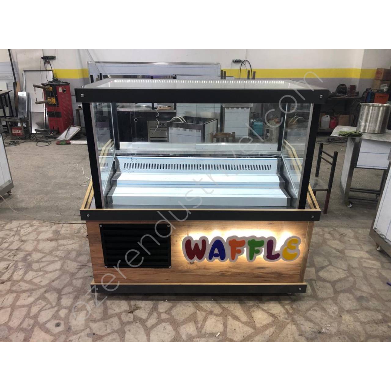 Waffle Tezgahı Özer Model 100 Cm