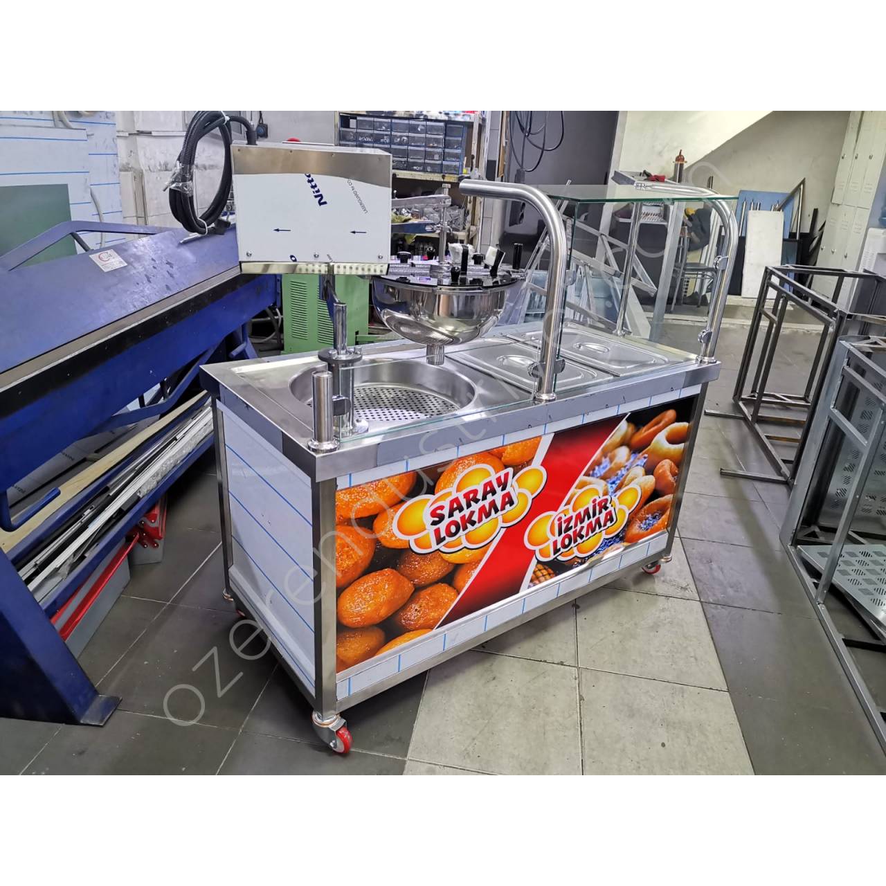 Lokta Tezgahı ve İzmir Saray Otomatik Lokma Makinesi