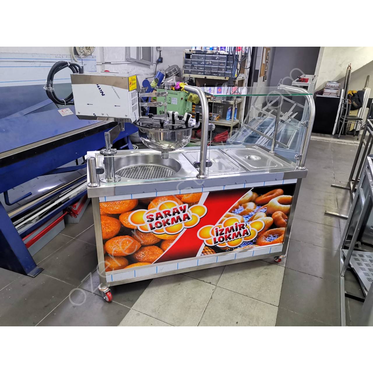 Lokta Tezgahı ve İzmir Saray Otomatik Lokma Makinesi